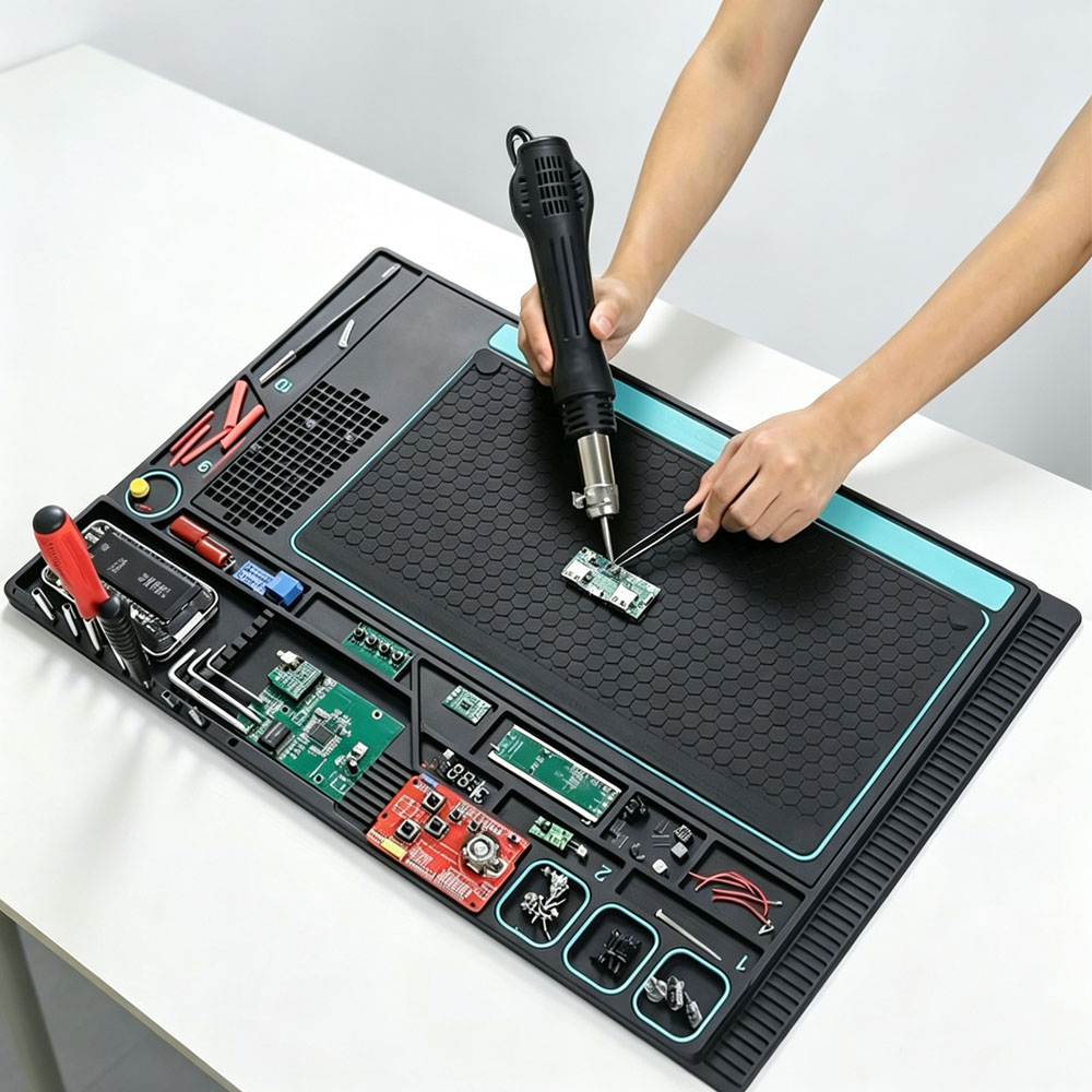 Infrared Bga Rework Station - Tappetino Multifunzionale in Silicone per Riparazioni