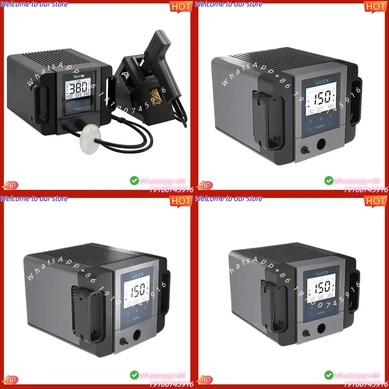 Desoldering Pump Electric Vacuum Station - Stazione di Dissaldatura QUICK TV2 2026,