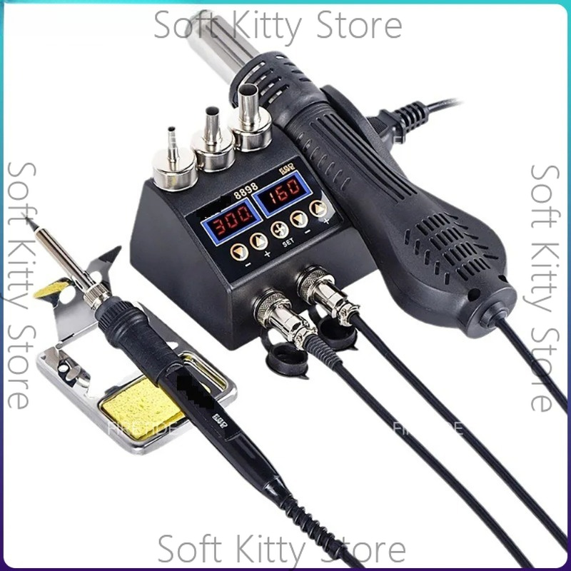Stazione di Saldatura 2 in 1 d - 2 In 1 Soldering Rework Station 750W recensione e prezzo