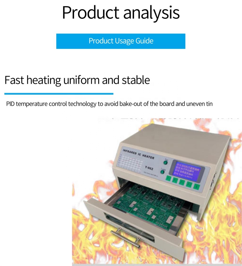 Forno di rilavorazione BGA SMD - Infrared Bga Rework Station recensione e prezzo