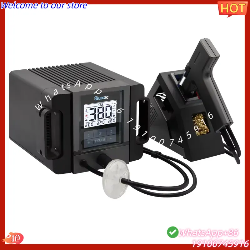 Stazione di Dissaldatura QUICK - Desoldering Pump Electric Vacuum Station recensione e prezzo